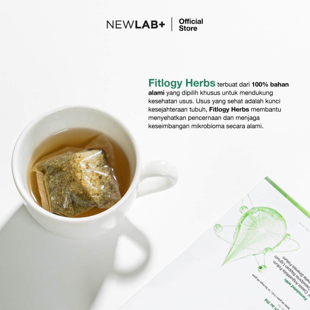 Akselerasi Sumber Berkah NEWLAB+ Fitlogy Tea Drink