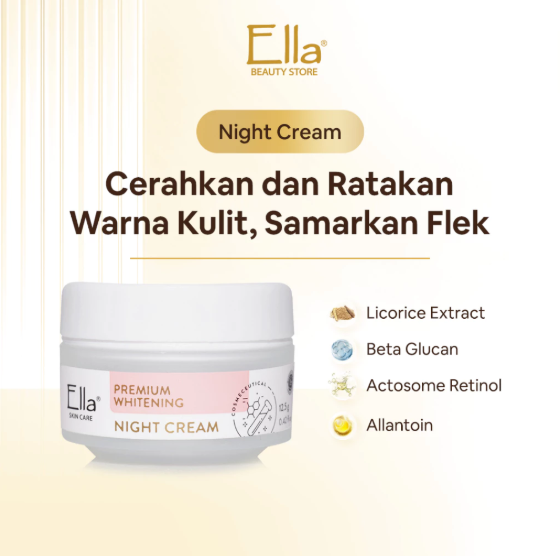 Ella Skincare Premium Whitening Night Cream