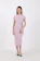 Berrybenka Sofia Kalula Side Tie Dress Pink Dope 1