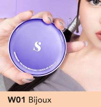 Royal Pesona Indonesia COVERBLUR Pro Filter Breathable Cushion W01 Bijoux