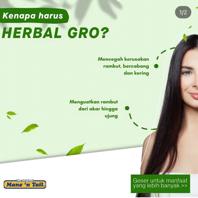 Mane 'n Tail Herbal Gro Shampoo 4