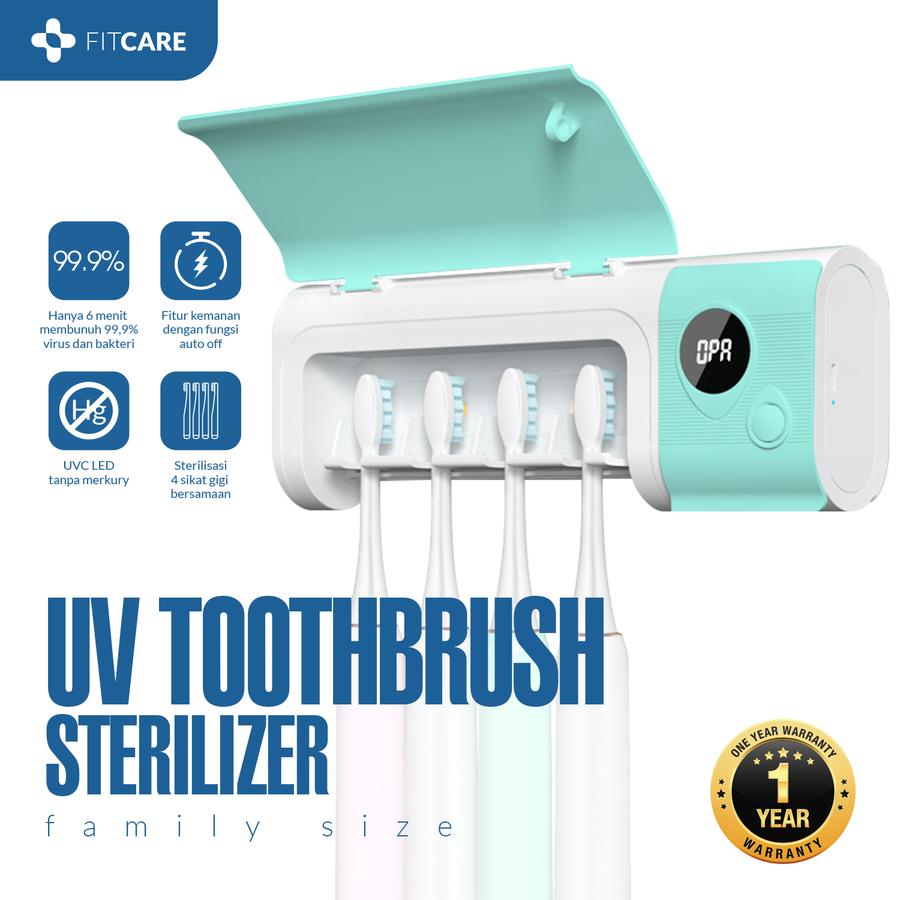  Fitcare UV Toothbrush Sterilizer Family Size