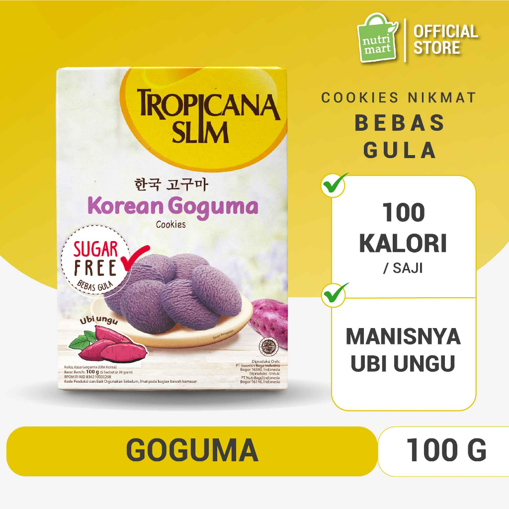 Tropicana Slim Korean Goguma Cookies