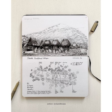 Bukuqu Karya Indonesia Bukuqu Sketchbook Hardcover