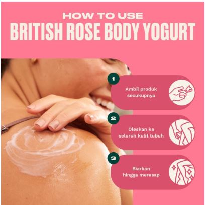 The Body Shop International Limited The Body Shop® British Rose Body Yogurt