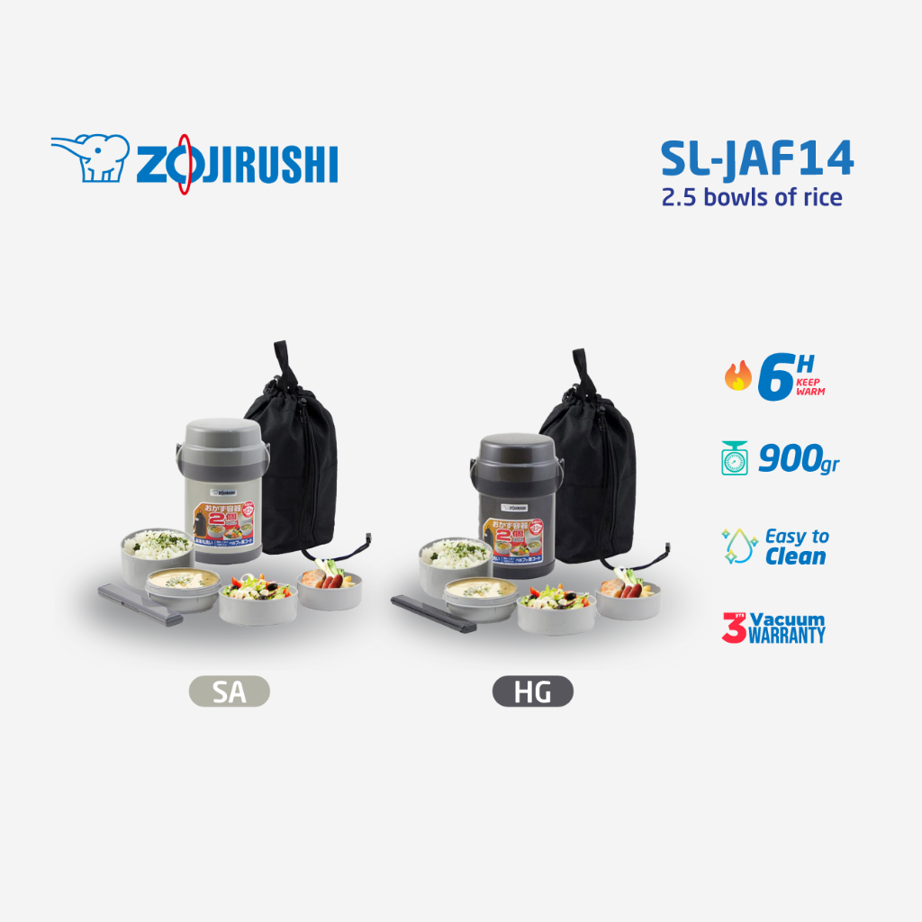 Zojirushi Zojirushi Lunch Jar 4 Susun SL-JAF14 SA