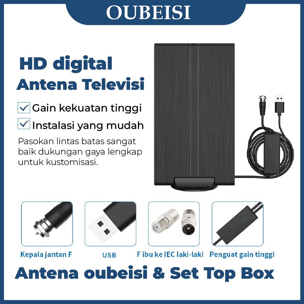 Oubeisi Maju Bersama Oubeisi Antena TV Digital AT3000