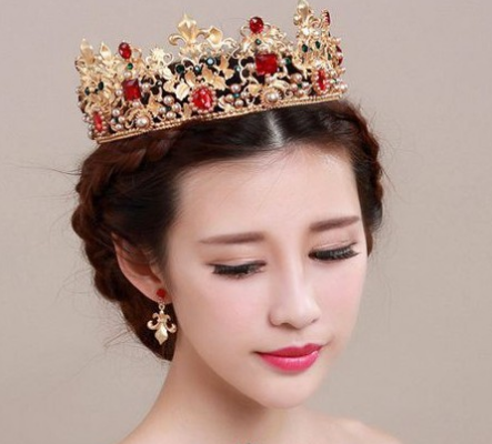 Crown Wedding Mahkota Full Round