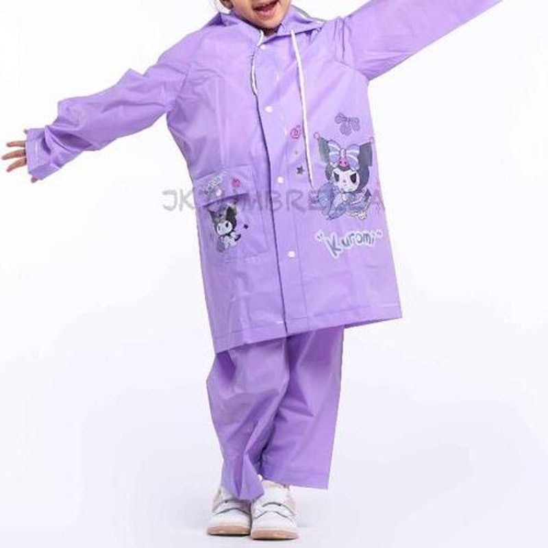 GRC Jas Hujan Sticker Anak DIY