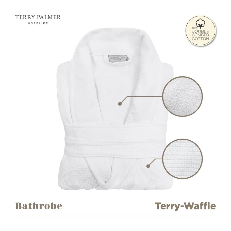 Terry Palmer Hotelier Bathrobe Waffle 3