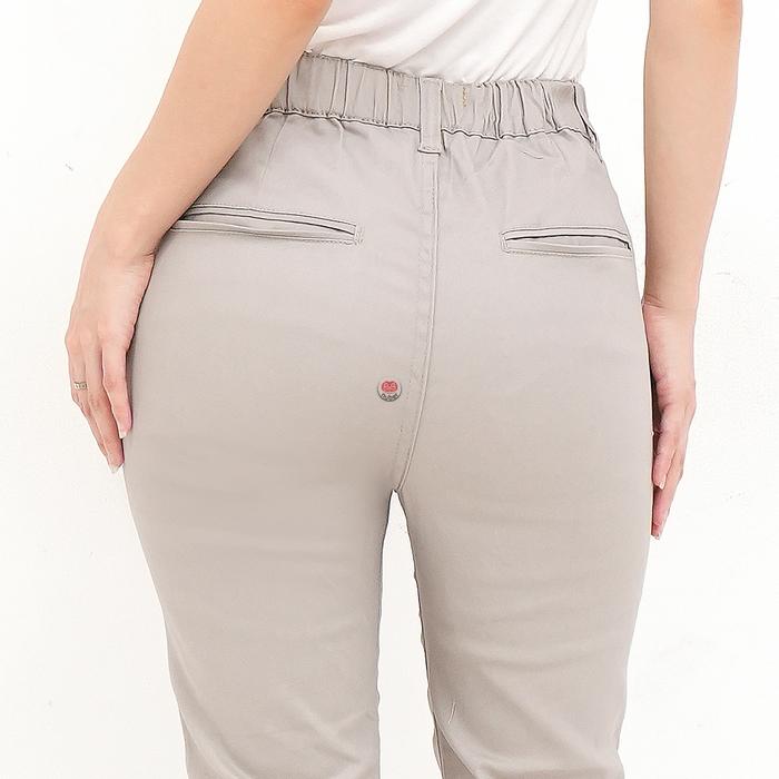 Nuber Slim Fit High Waist Chinos Pansy 02