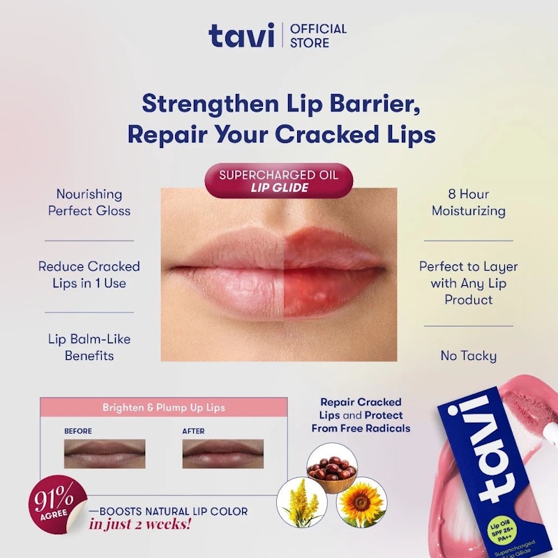 Tavi Supercharged Oil Lip Glide Genmaicha 3