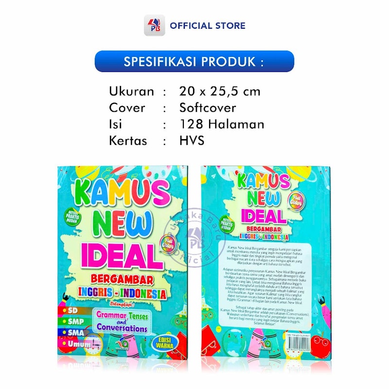 Kamus New Ideal Bergambar Inggris–Indonesia 3