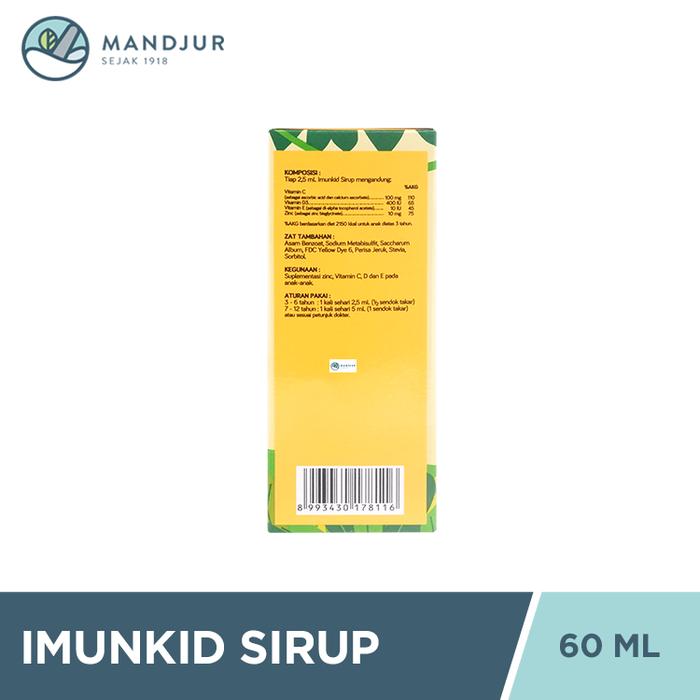 Novell Pharmaceutical Laboratories Imunkid Sirup