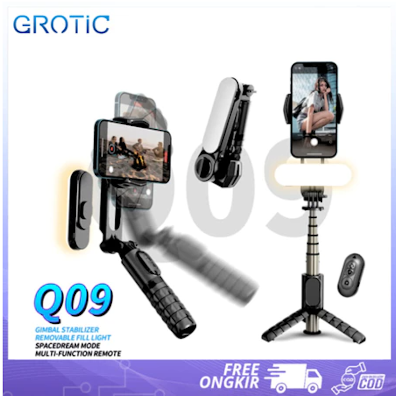 GROTIC 360° Rotating Dekstop Tripod 5