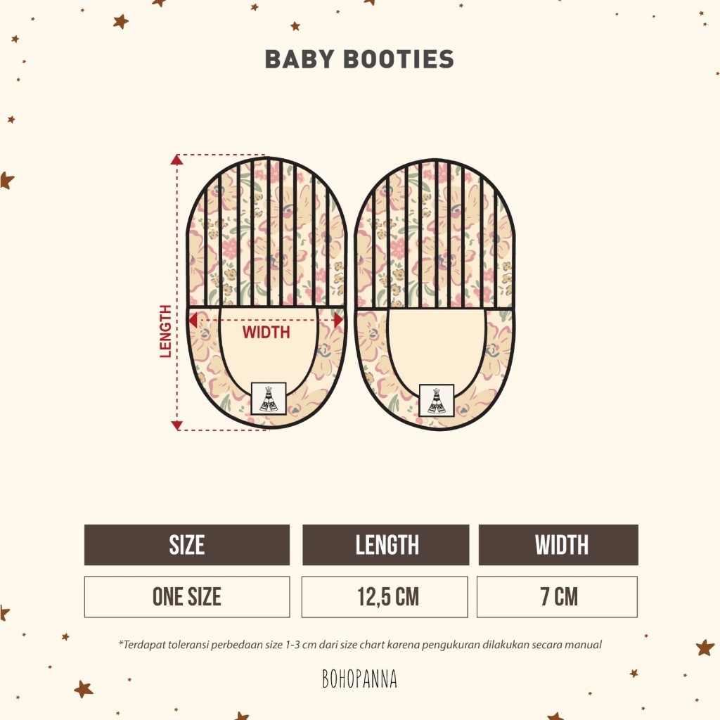 BOHOPANNA Baby Booties Print  3