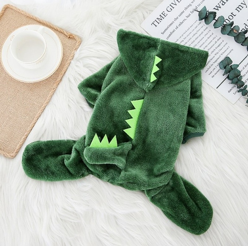 Baju Kucing Model Dinosaurus
