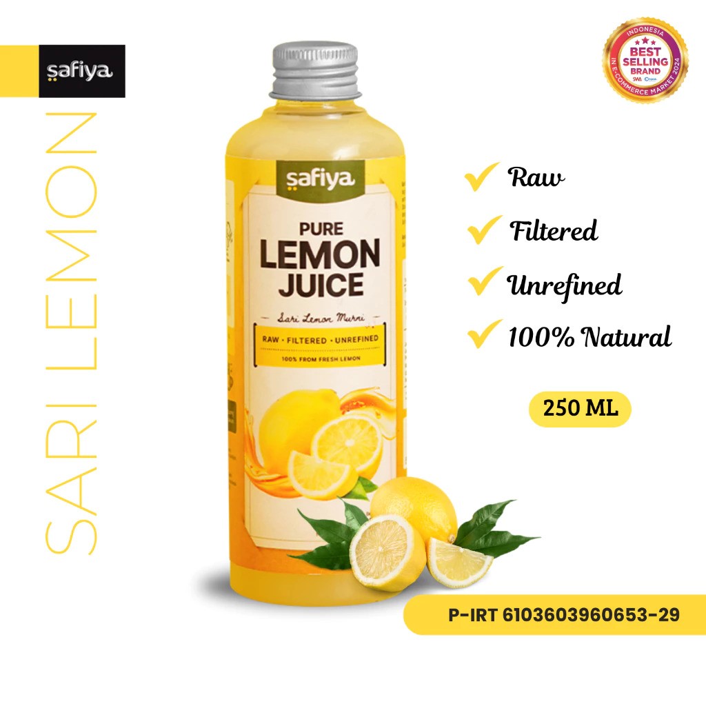 Safiya Food Indonesia Safiya Pure Lemon Juice