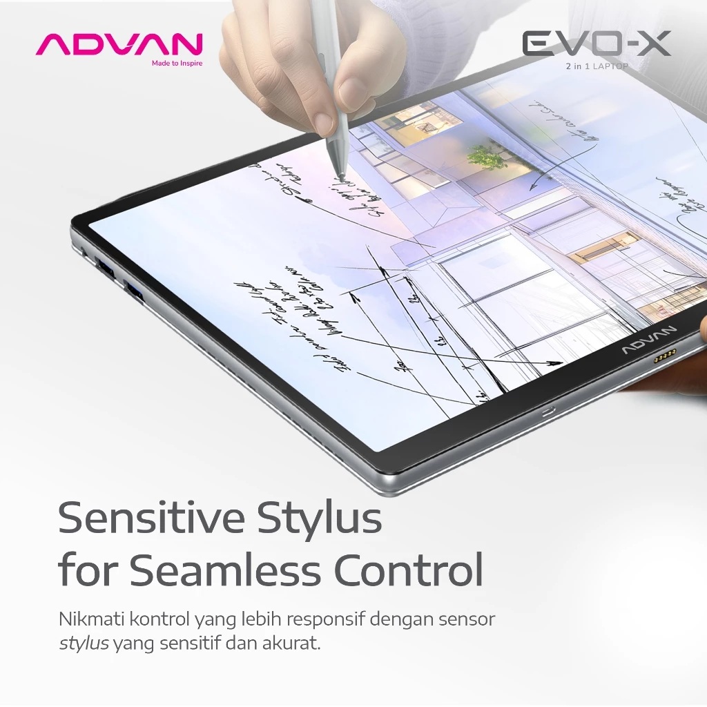 ADVAN EVO-X 2 in 1 Laptop 3