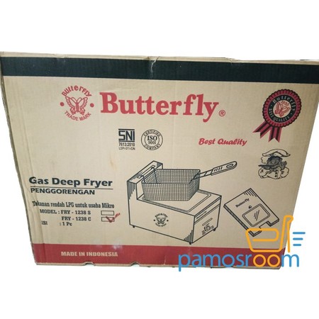  Butterfly Gas Deep Fryer  FRY-1238C