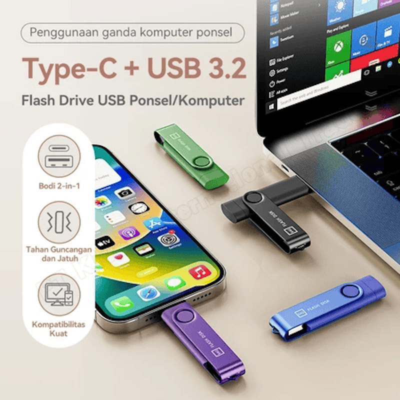 Kivee USB Flash Drive 64 GB 2