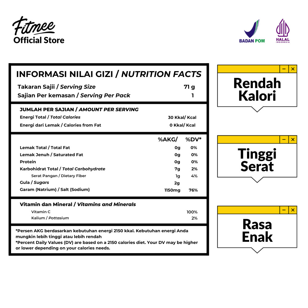 FIT Indonesia Tama Fitmee Ayam Bawang