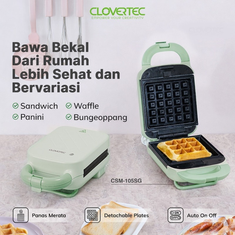 Clovertec 3-in-1 Sandwich Maker 3