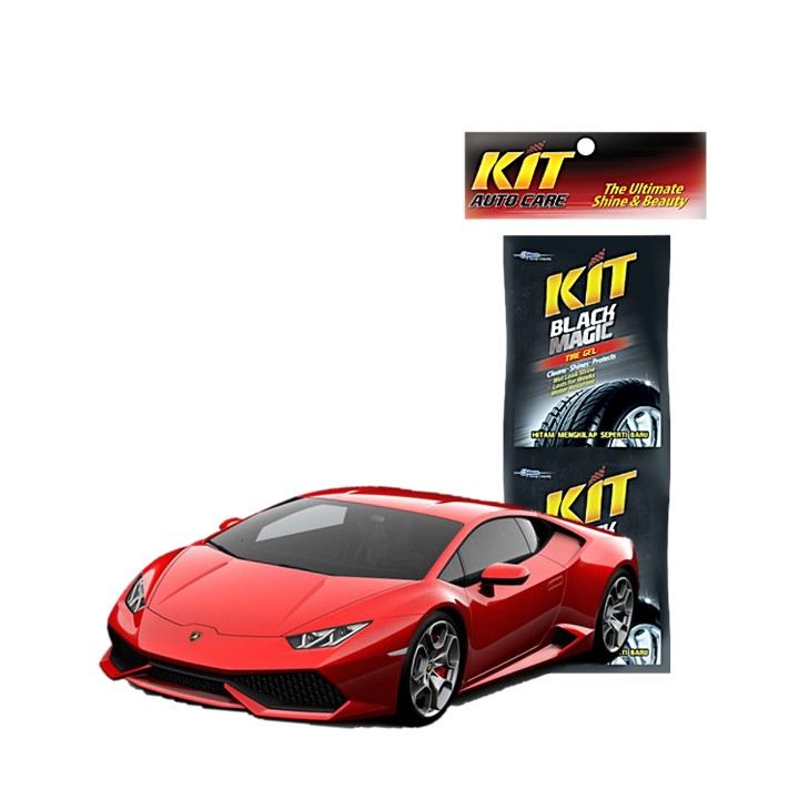 Kit Black Magic Tire Gel Sachet Hanger 3