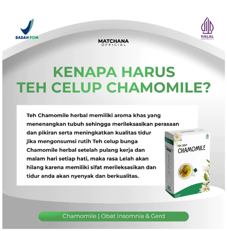 Matchana Teh Celup Chamomile 3