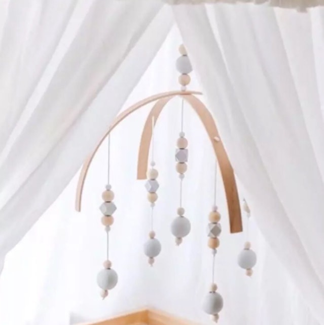  Wooden Baby Crib Mobile