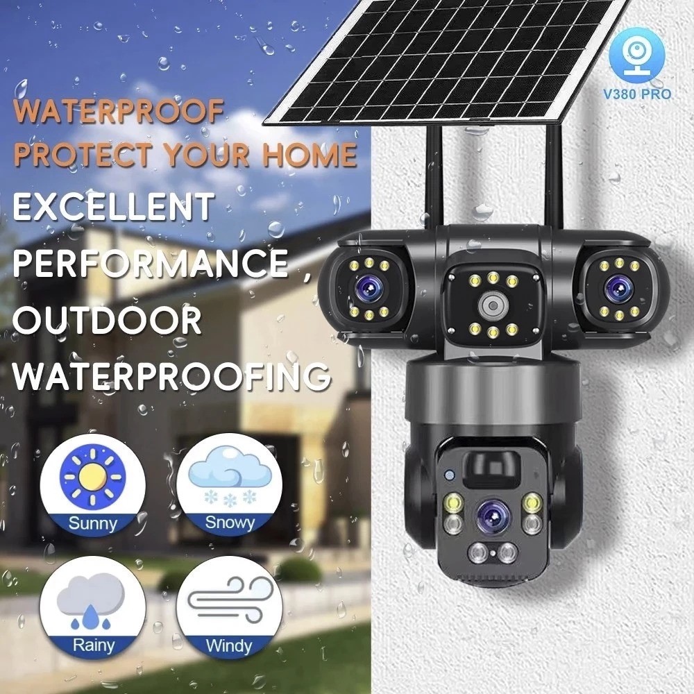 V380 Solar PTZ Camera