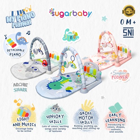 SugarBaby  SugarBaby My Piano Playmat Baby Gym