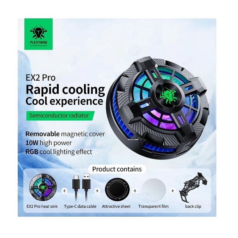 Plextone EX2 Pro Fan Cooler 2
