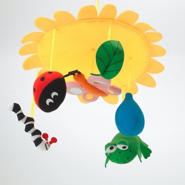 IKEA KLAPPA Mainan gantung, Kuning 603.650.25