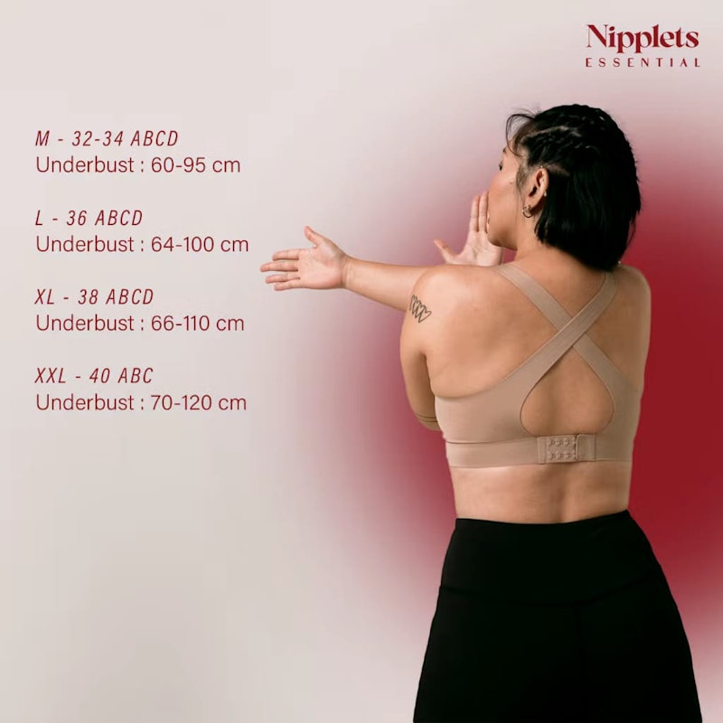 Nipplets Maxy Bra Sports Bra 3