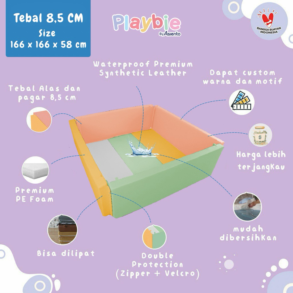 Playbie Playbie Playmat Bumper Box