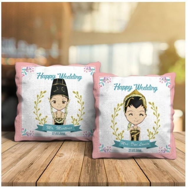 Bantal Couple Wedding Adat Jawa