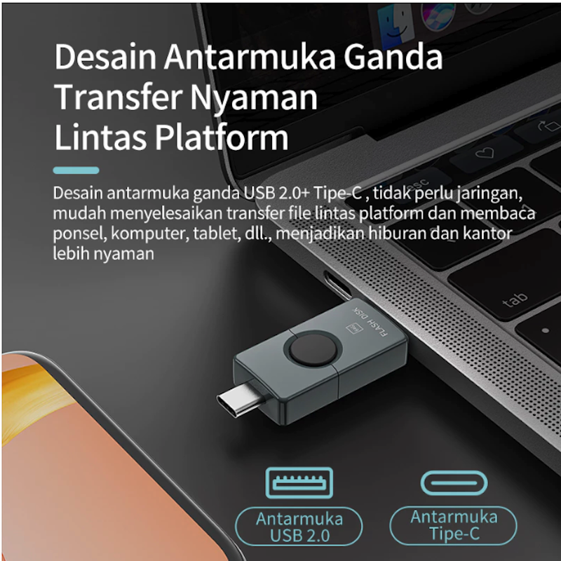 KIVEE High-Speed USB Flash Drive 64 GB 3