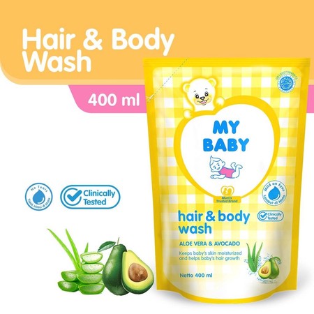 Hair & Body Wash Aloe Vera & Avocado 3