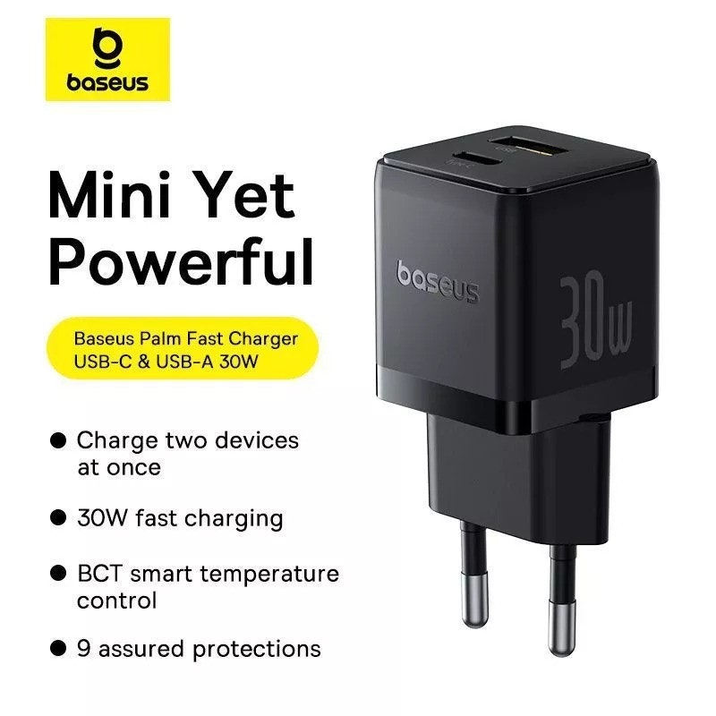 Baseus Palm Fast Charger 1C 30W EU 2