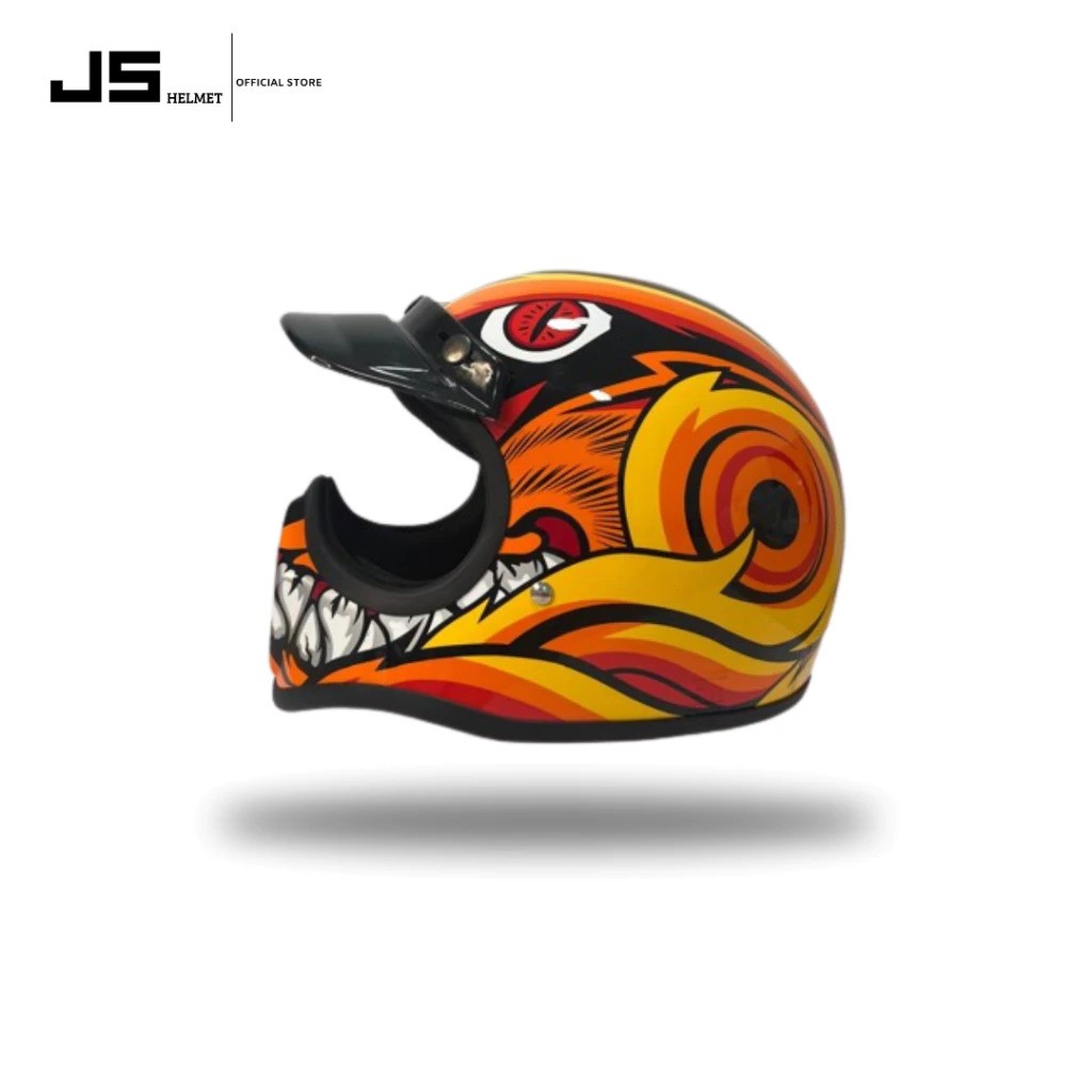 Mega Karya Mandir JS HELMET J.Steady Helm Cakil Motif Animo