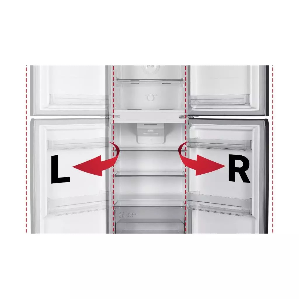 Hitachi Hitachi Kulkas 2 Pintu 181 Liter  HRTN5198MXID