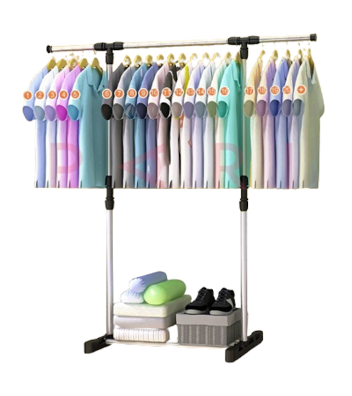Stand Hanger Single Tanpa Roda 1
