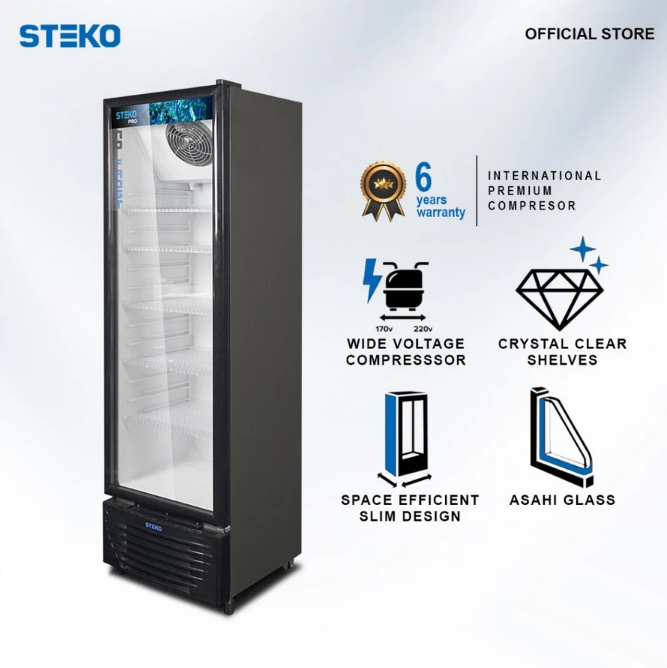 Steko Sukses Makmur Steko Showcase Teknologi No Frost  LG 300 