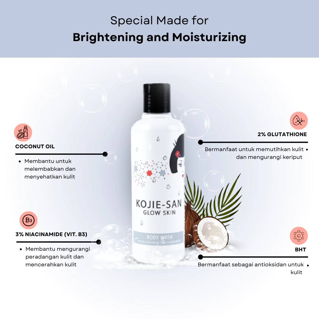 Beauty Elements Ventures Kojie-San Glow Skin Body Wash