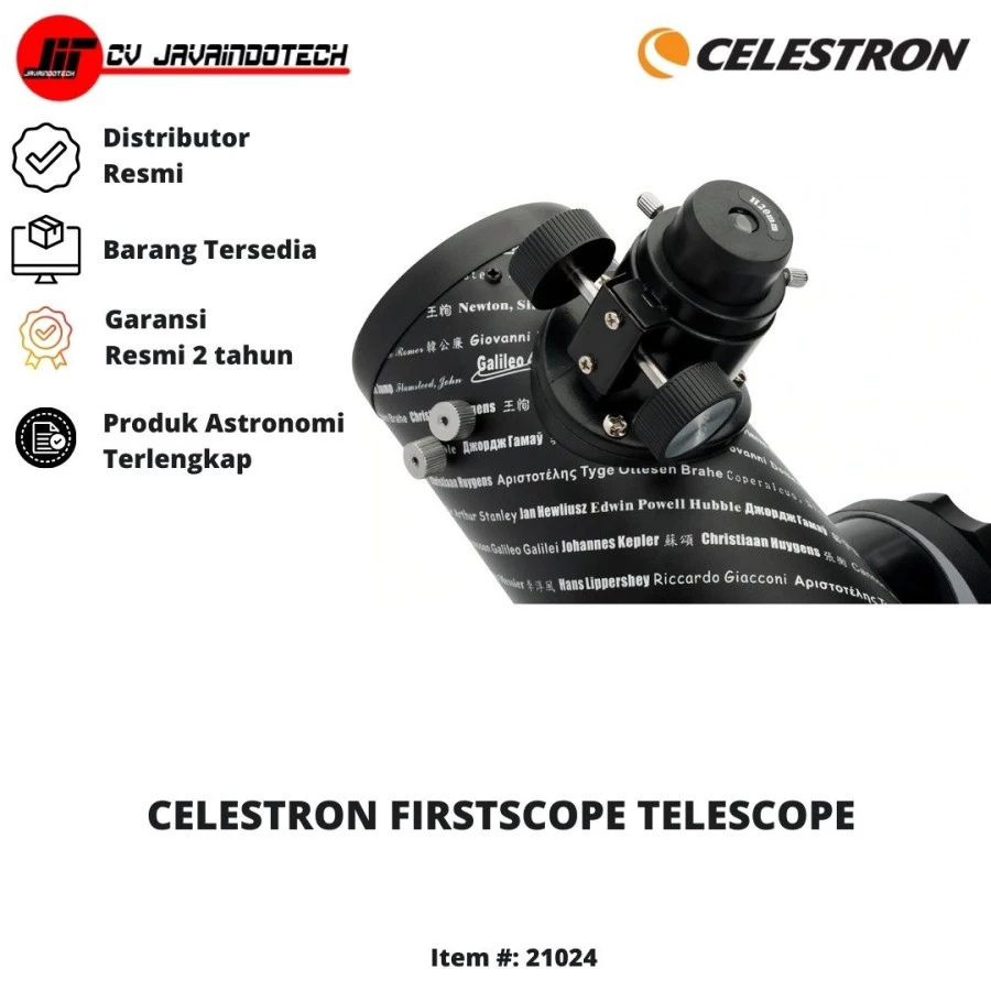 Synta Technology Corporation Celestron FirstScope 76mm Telescope