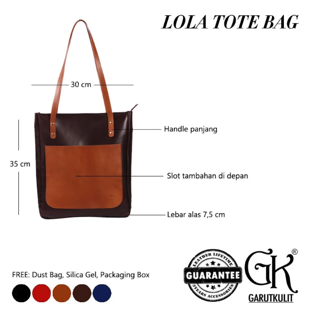 Garut Kulit International Garut Kulit GK Lola Tote Bag