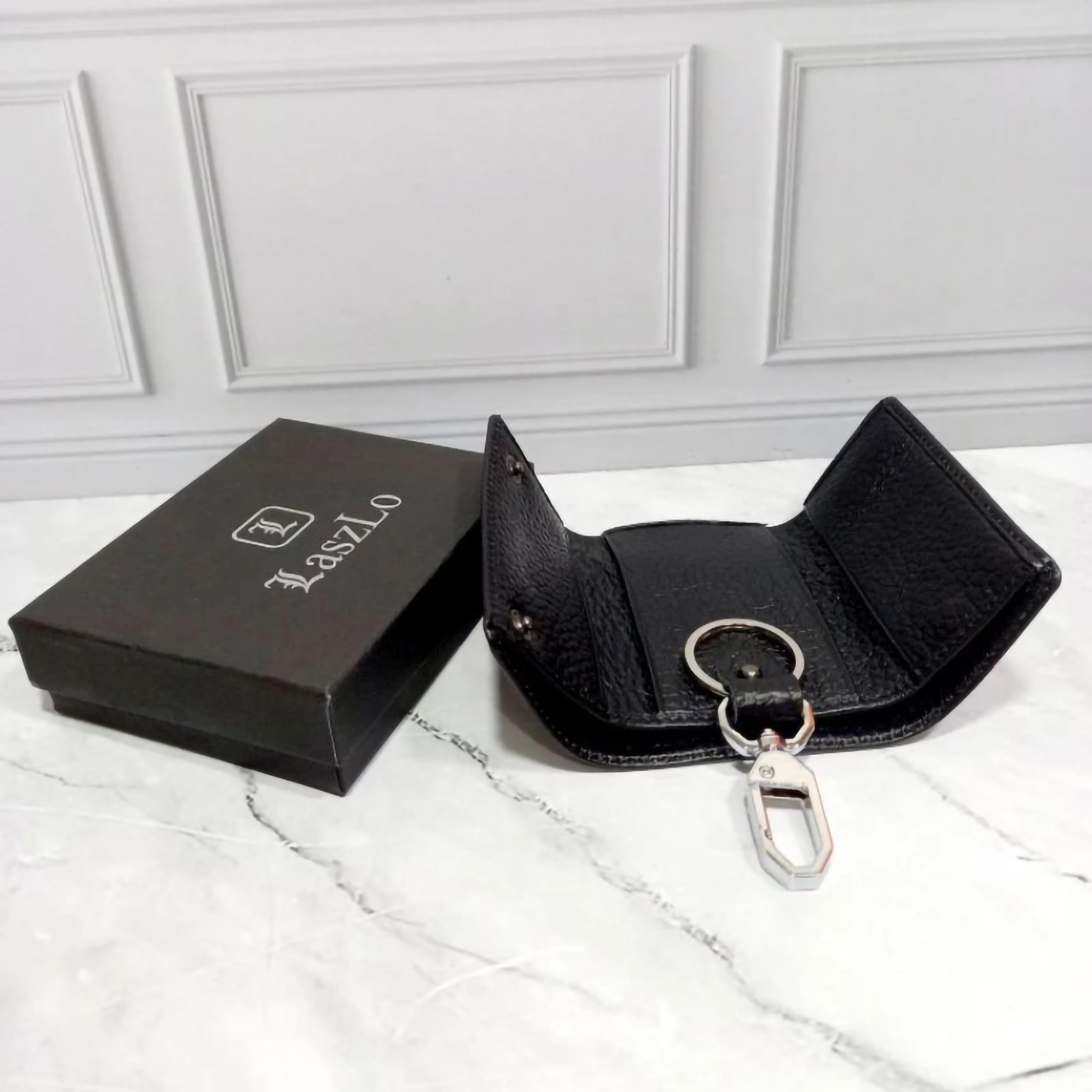  Laszlo Dompet Gantungan Kunci STNK Lipat 3 GK 515L