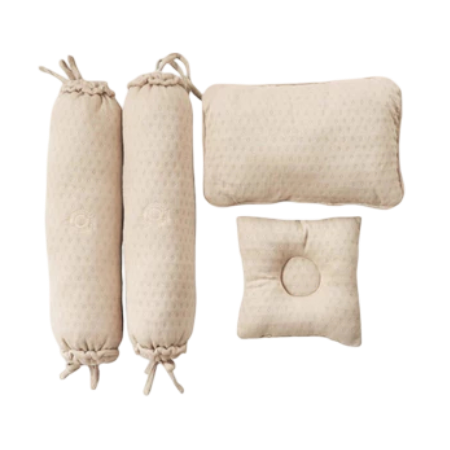 Quokka Luxury By CuddleMe Baby Pillow & Bolster Set 1