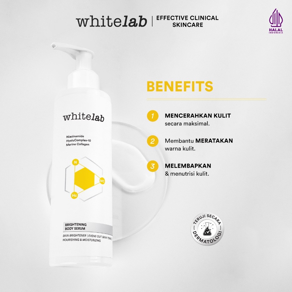 Natura Deca Kosmetika Whitelab Brightening Body Serum